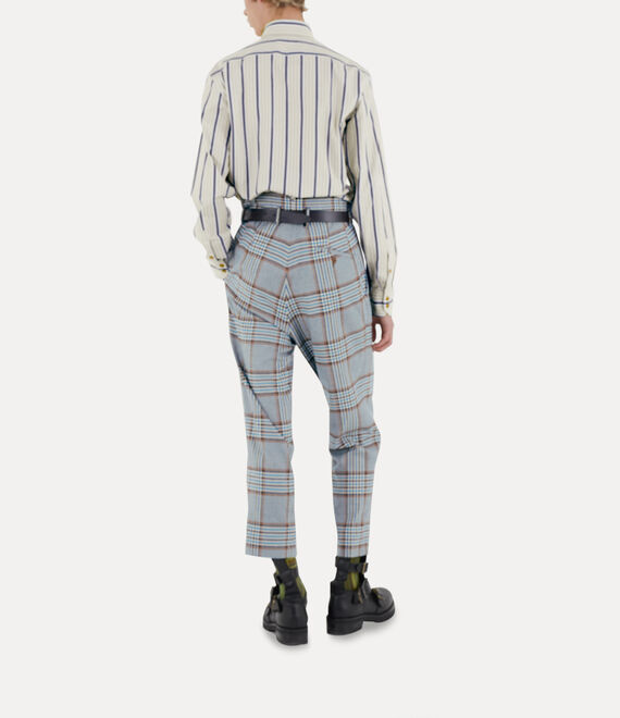 Vivienne Westwood Cropped Cruise Trousers in BLUE